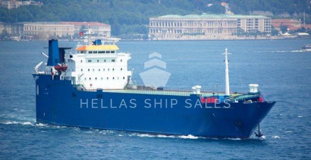 Roro cargo vessel w/ accommodation for drivers for sale